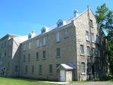 Aile Notre-Dame-des-Anges de l'Hôpital général de Québec. Vue latérale