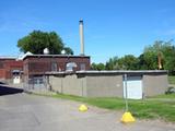 Chaufferie de l'Hôpital général de Québec. Vue latérale