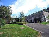 Crématorium du cimetière du Mont-Royal. Vue latérale