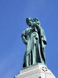 Monument de Saint-Joseph et l'Enfant-Jésus. Détail. Vue avant