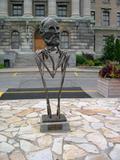 Sculpture (Jean de Brébeuf). Vue avant