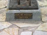 Sculpture (Jean de Brébeuf). Détail. Vue avant