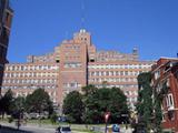 Ailes A et B de l'Hôpital général de Montréal. Vue avant
