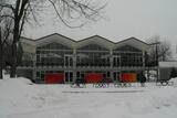 Pavillon du Lac-aux-Castors. Vue avant