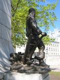 Sculpture (Guillaume Couillard). Statue. Vue latérale