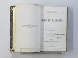 Livre (Odes et ballades). Page de titre