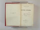 Livre (Souvenirs littéraires (Tome I)). Page de titre