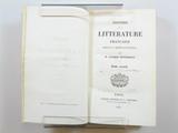 Livre (Histoire de la littérature française sous la Restauration (Tome II)). Page de titre