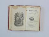Livre (Fables (Tome I)). Page de titre et frontispice avec signature