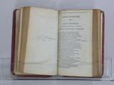 Livre (Fables (Tome II)). Intérieur de l'imprimé avec signature