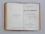 Livre (Les voix intérieures. Les rayons et les ombres). Page de titre