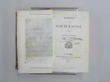 Livre (Poésies de Louis Racine). Page de titre