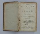 Livre (The works of Shakespear in eight volumes (Tome III)). Page de titre