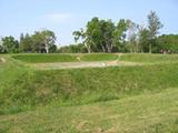 Site de la redoute de Wolfe. Vue d'ensemble