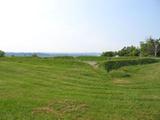 Site de la redoute de Wolfe. Vue d'ensemble