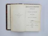 Livre (Recueillements poétiques : poésies diverses et discours). Page de titre