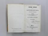Livre (Histoire comparée des littératures espagnole et française (Tome II)). Page de titre