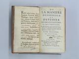 Livre (De la manière d'enseigner et d'étudier les belles lettres par raport à l'esprit & au coeur (Tome III)). Page de titre