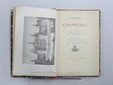 Livre (Le château de Chambord). Page de titre