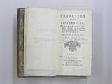 Livre (Principes de la littérature (Tome III)). Page de titre