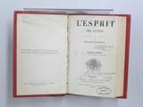 Livre (L'esprit des autres). Page de titre