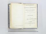 Livre (Supplément au cours de littérature, ou, Choix de jugemens des écrivains français sur les littérateurs anciens et modernes (Tome II)). Page de titre