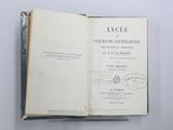 Livre (Lycée, ou, Cours de littérature ancienne et moderne (Tome I)). Page de titre