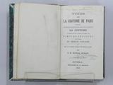 Livre (Notes sur la coutume de Paris : indiquant les articles encore en force avec tout le texte de la coutume, à l'exception des articles relatifs aux fiefs et censives, les titres du retrait lignager et de la garde noble et bourgeoise). Page de titre