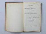 Livre (Digest of "precedents or decisions" by select committees appointed to try the merits of Upper Canada contested elections, from 1824 to 1849). Page de titre
