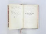 Livre (Système pénitentiaire aux États-Unis et de son application en France ; suivi d'un appendice sur les colonies pénales et de notes statistiques (Tome I)). Page de notes située avant la page de titre