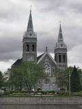 Église de Saint-Romuald. Vue avant