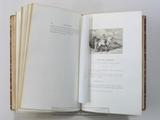 Livre (Les oraisons funèbres de Bossuet : suivies du sermon pour la profession de Mme de la Vallière, du panégyrique de Saint Paul, et du sermon sur la vocation des gentils, avec des notices par M. Poujoulat). Intérieur de l'imprimé avec illustration