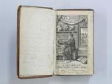 Livre (L'art de connoistre les hommes). Page de titre et frontispice
