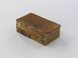 Livre (Des bienfaits). Extérieur de l'imprimé