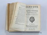 Livre (Des questions naturelles). Page de titre