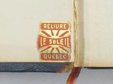 Livre (Abrégé des vies des anciens philosophes : avec leurs dogmes, leurs systêmes, leur morale, leurs maximes, etc.). Estampille