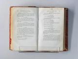 Livre (Oeuvres de Molière (Tome III)). Intérieur de l'imprimé avec signature