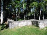 Fondations de l'église de Saint-Georges-de-la-Ouiatchouan. Vue d'ensemble