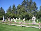 Cimetière de Saint-Georges-de-la-Ouiatchouan. Vue d'ensemble