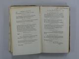 Livre (Oeuvres de Regnard : avec des avestissemens [sic] et des remarques sur chaque pièce par M. G. (Tome III)). Intérieur de l'imprimé avec signature