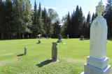 Cimetière. Vue générale