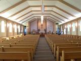 Église de Sainte-Françoise-Cabrini. Vue intérieure