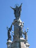 Monument du Sacré-Coeur. Détail. Vue avant