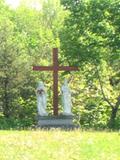 Calvaire du cimetière de Saint-François. Vue avant