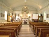 Église de Saint-Gabriel. Vue intérieure