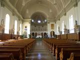 Église de Sainte-Catherine-de-la-Jacques-Cartier. Vue intérieure