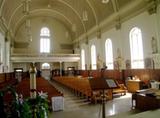 Église de Sainte-Catherine-de-la-Jacques-Cartier. Vue intérieure