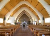 Église de Tewkesbury. Vue intérieure