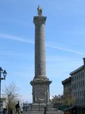 Monument à la mémoire de l'amiral Horatio Nelson. Vue avant