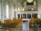 Église de Saint-Alban. Vue intérieure